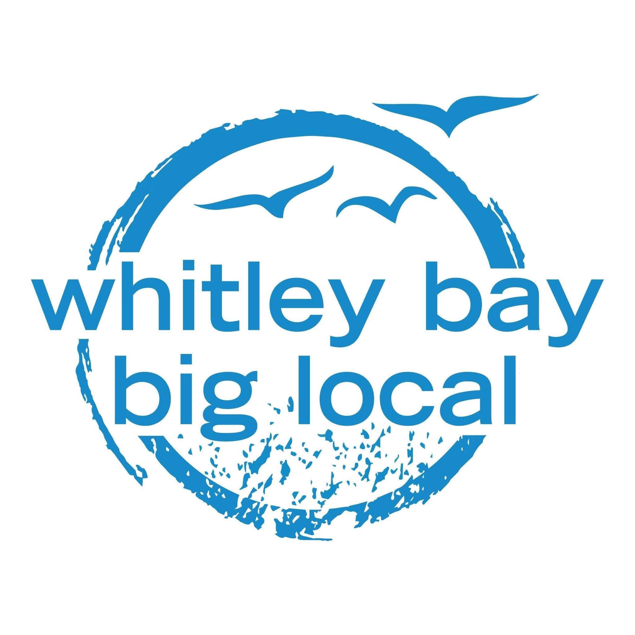 Presenting a cheque to Whitley Bay Big Local